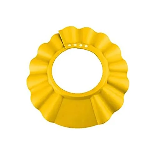Safe-O-Kid, Baby Shampoo Cap Head Protector-Yellow (Pack of 1)