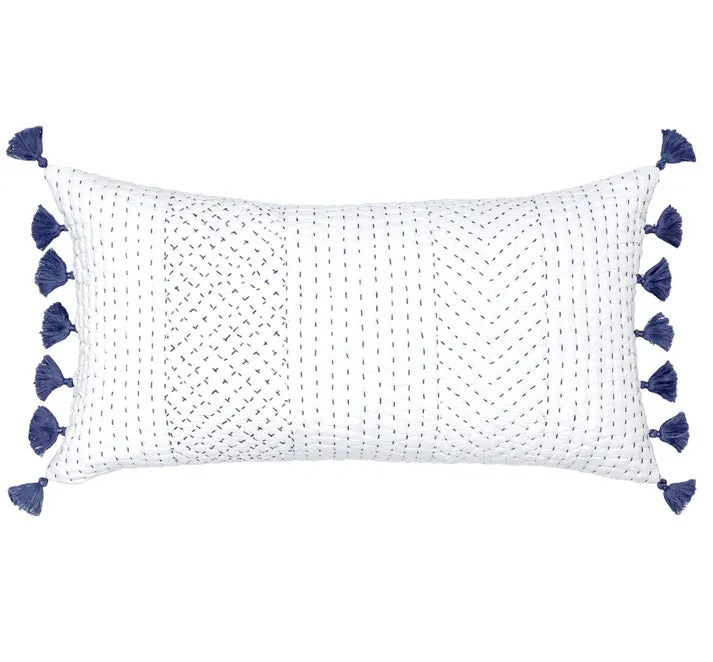 Sahati Indigo Bolster