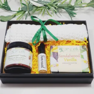 Sandalwood and Vanilla Body Essentials Gift Set - Medium