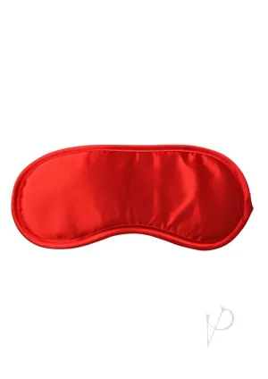 Sandm Satin Blindfold Red