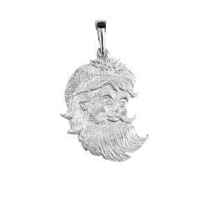 Santa Face Jewelry Gifts -Santa Face Pendant - Necklaces - Earrings - Keychain
