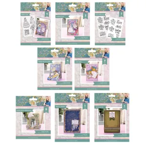 Sara Signature Age Of Elegance Stamps & Embossing Folder Collection