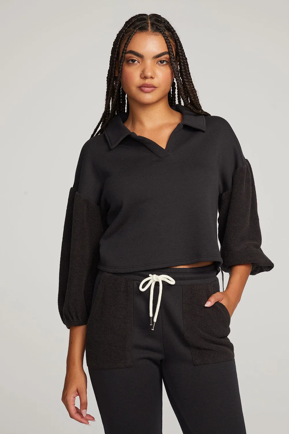 Saratoga Licorice Pullover