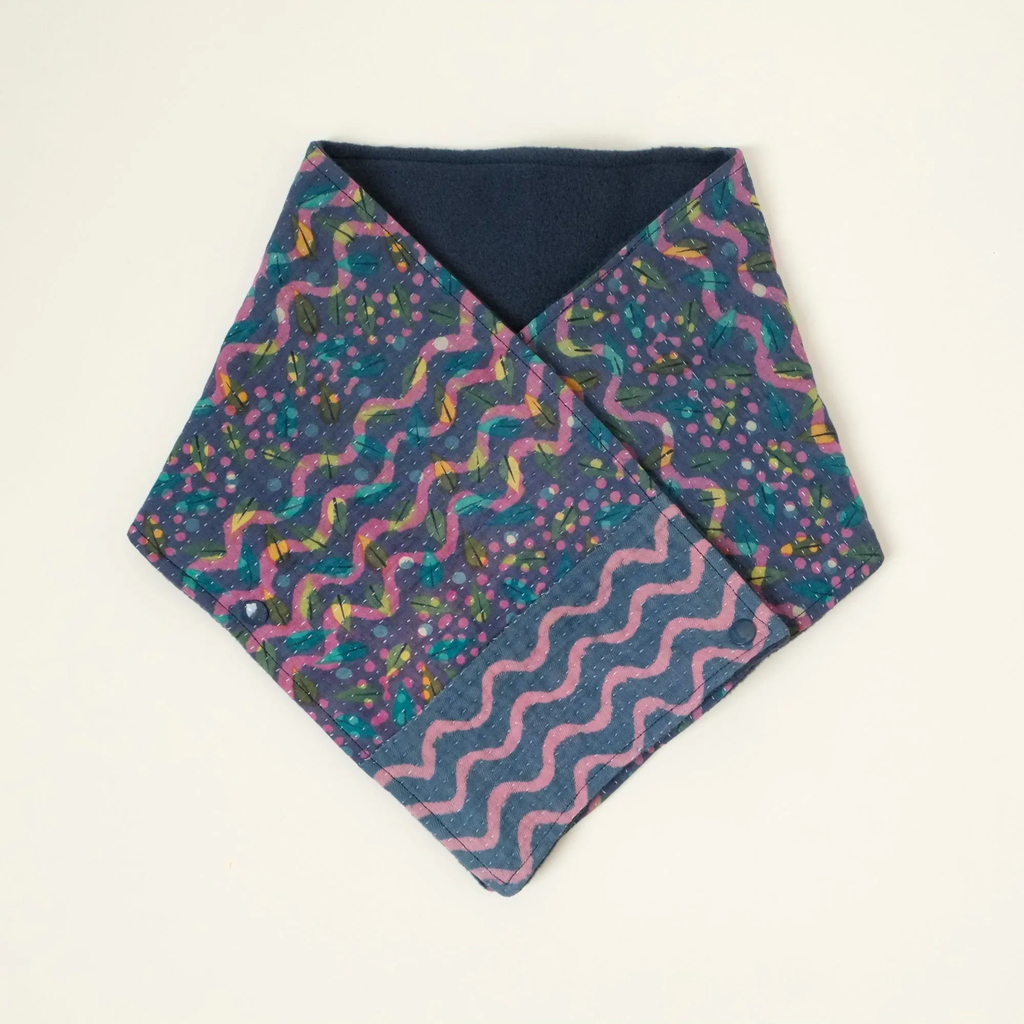 Scattered Leaves Cowl Neck Warmer 150