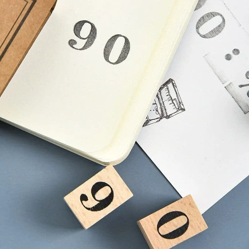 Schedule Weekly/Monthly/Daily Wooden Stamps
