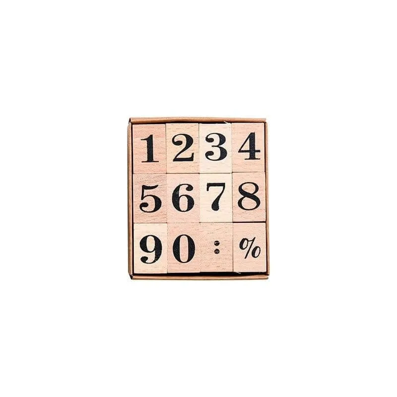 Schedule Weekly/Monthly/Daily Wooden Stamps