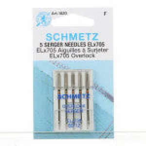 Schmetz Needles Overlock / Serger Machine Needle ELX705 Size 12/80