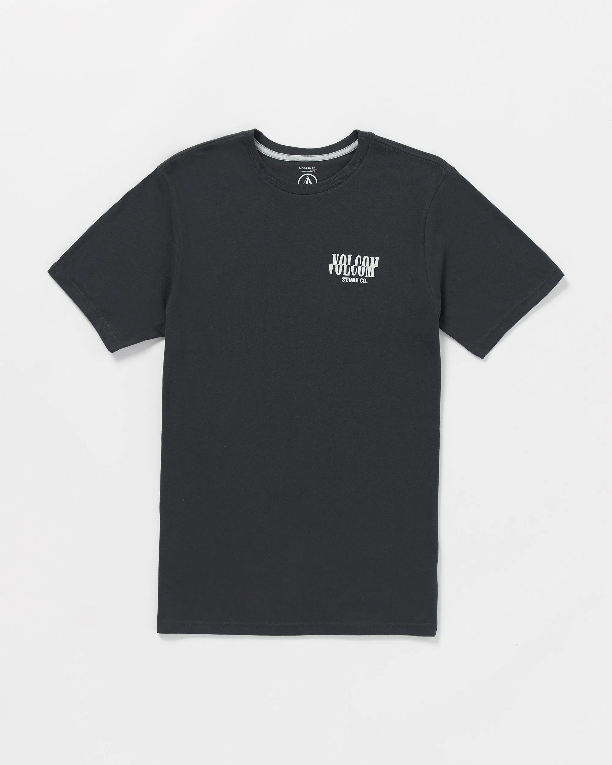 Scrambled Channel Short Sleeve Tee - Washed Black Heather