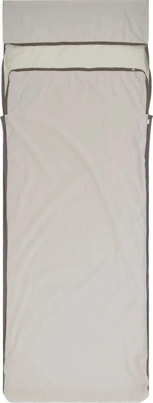 Sea To Summit Silk Blend Sleeping Bag Liner Rectangular Moonstruck Grey | Buy Sea To Summit Silk Blend Sleeping Bag Liner Rectangular Moonstruck Grey here | Outnorth