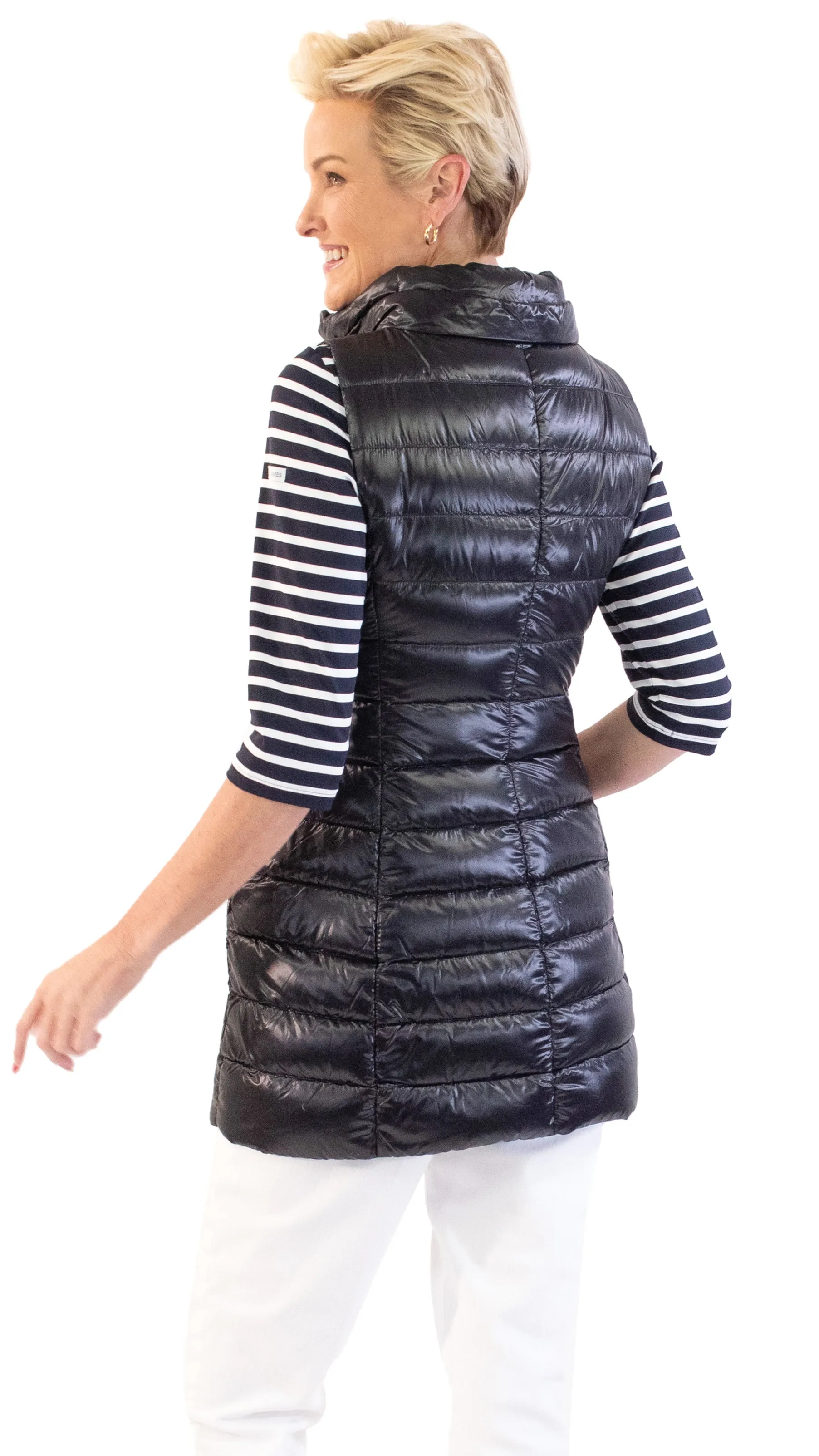 Serena Vest - Black