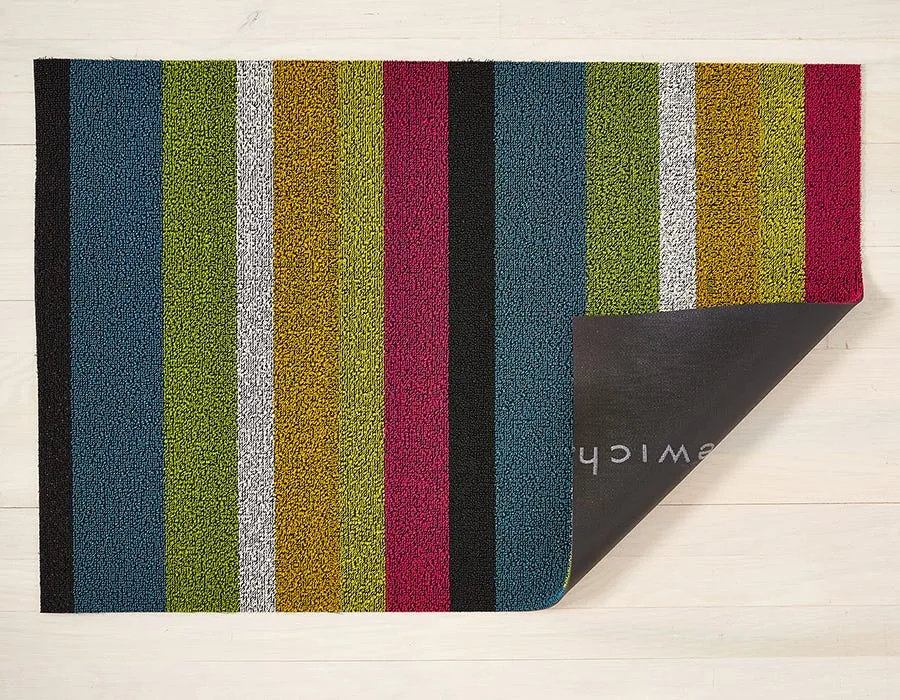 Shag Utility Mat - Bold Stripe