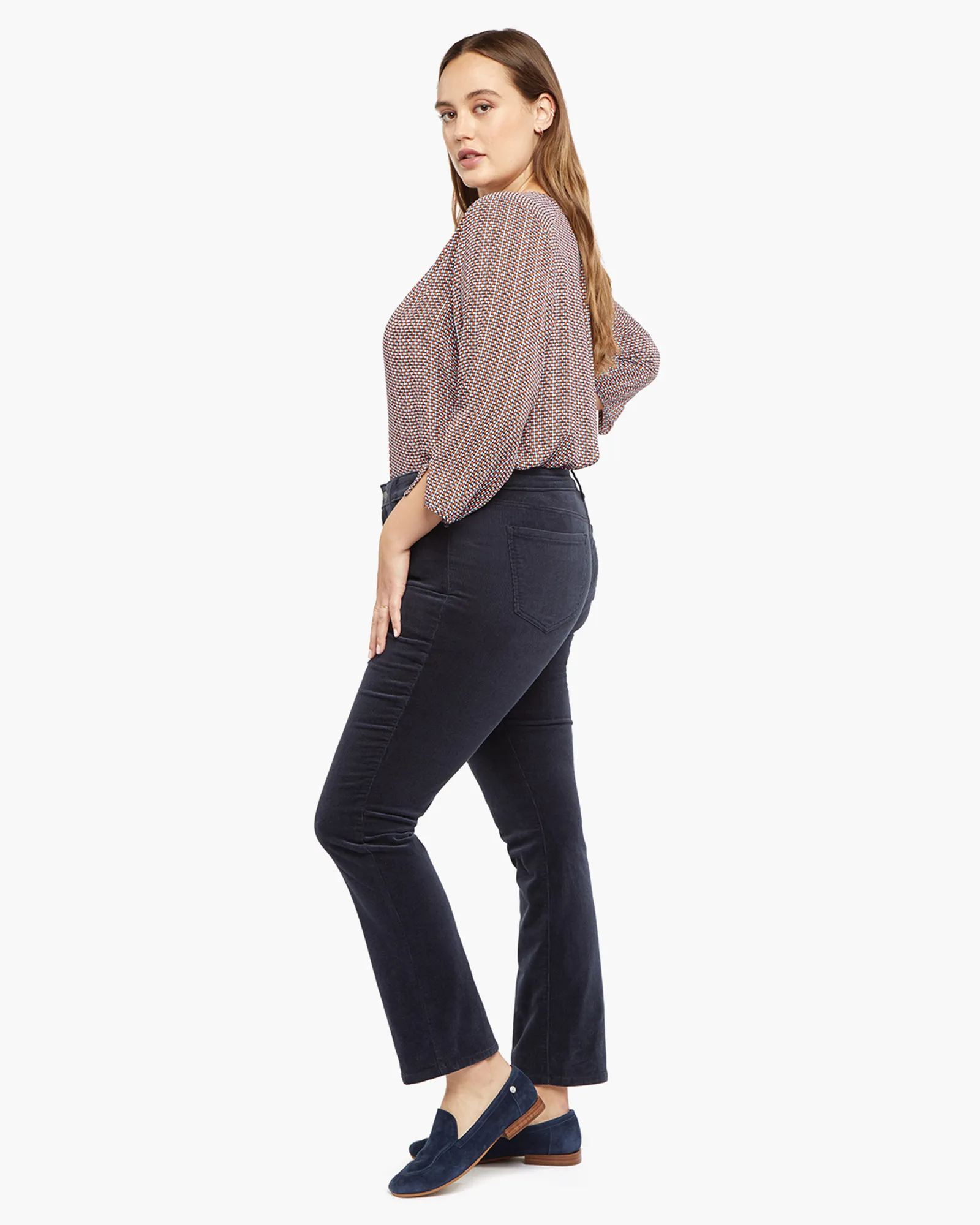 Sheri Slim Pant | Oxfordnavy