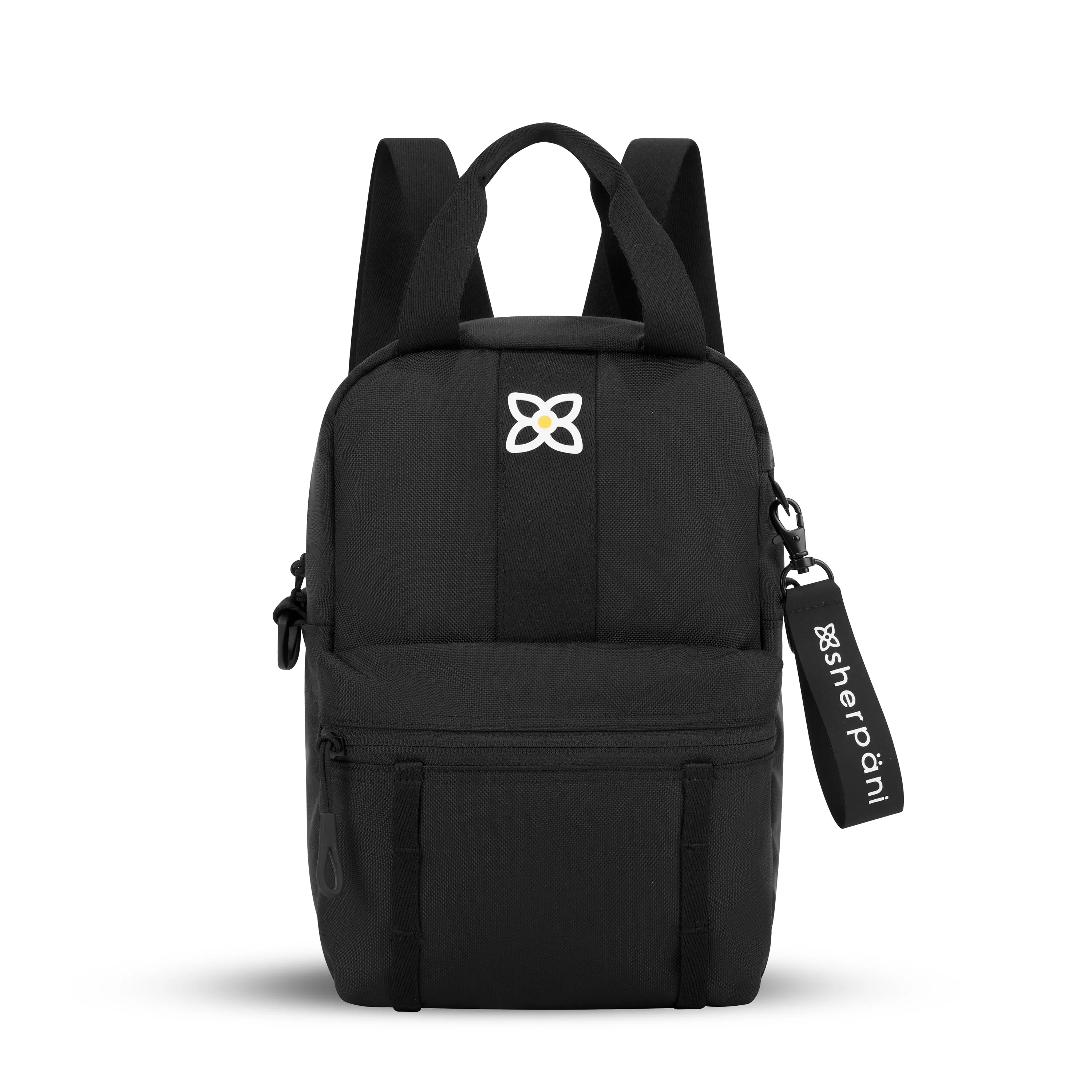 Sherpani Logan Mini Backpack/ Crossbody raven