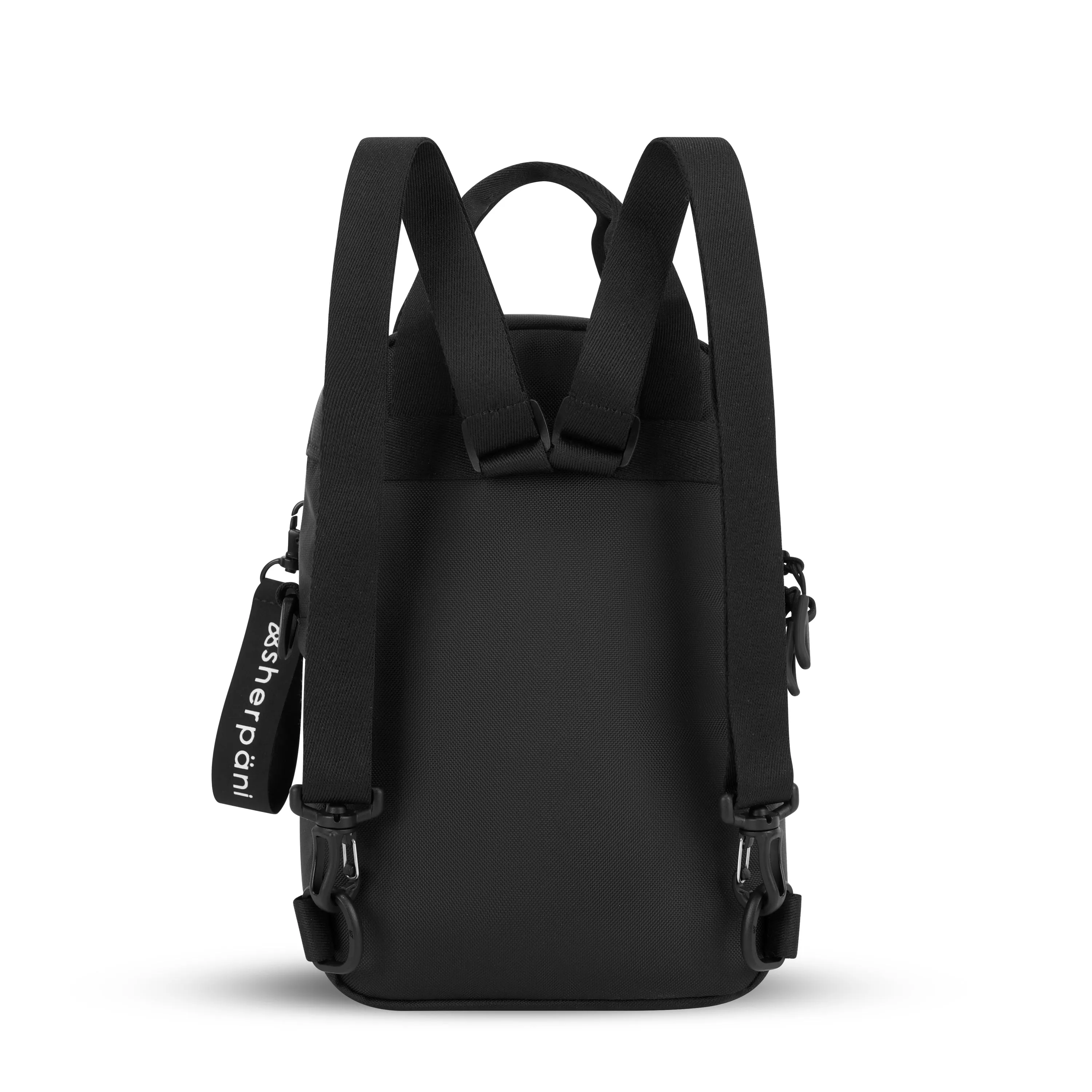 Sherpani Logan Mini Backpack/ Crossbody raven