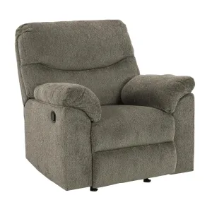 Signature Design by Ashley Alphons Rocker Fabric Recliner 2820125C