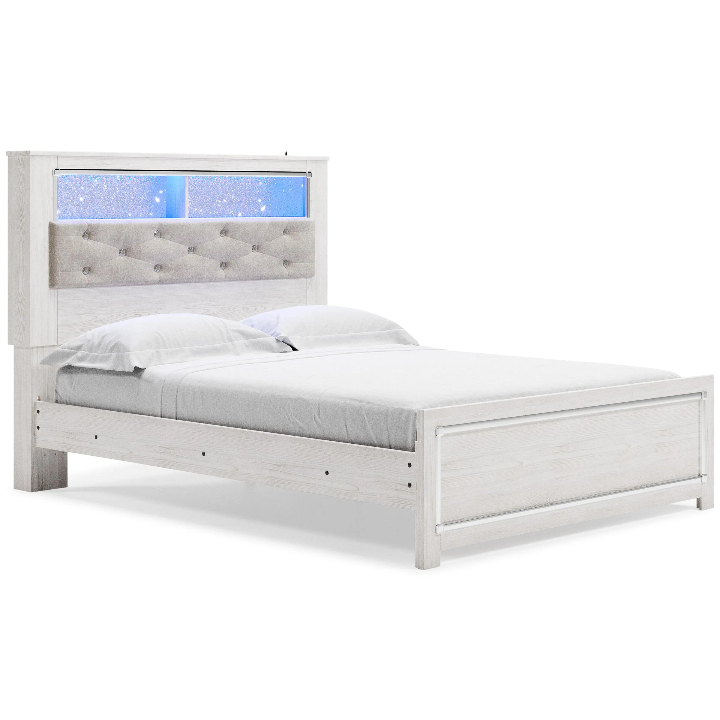 Signature Design by Ashley Altyra Queen Bookcase Bed B2640-65/B2640-54/B2640-96