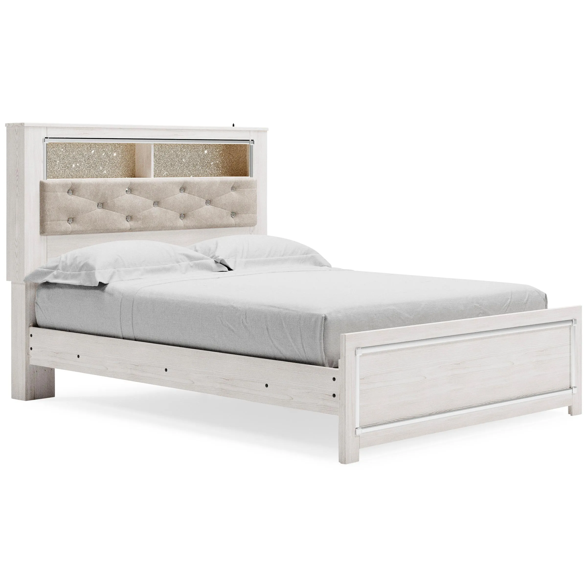Signature Design by Ashley Altyra Queen Bookcase Bed B2640-65/B2640-54/B2640-96