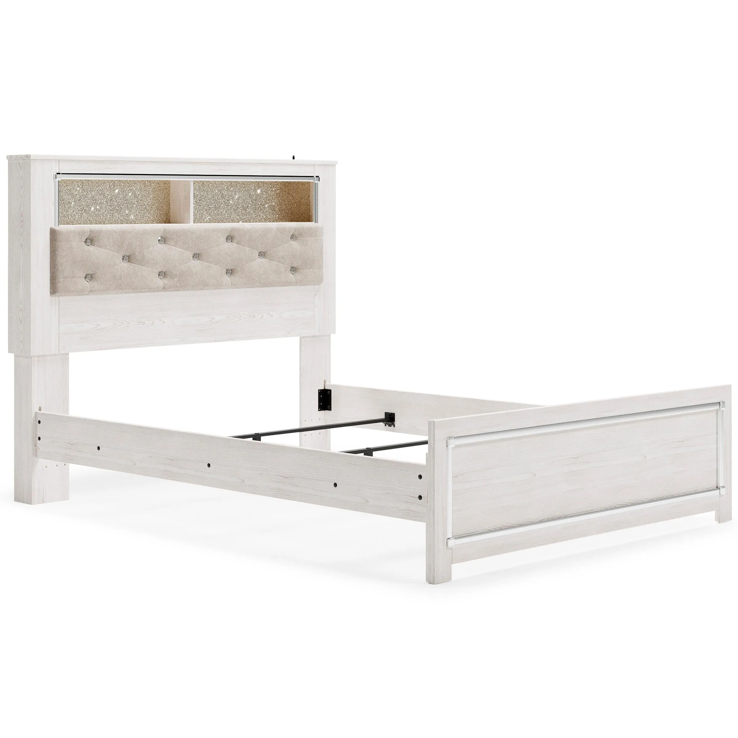 Signature Design by Ashley Altyra Queen Bookcase Bed B2640-65/B2640-54/B2640-96