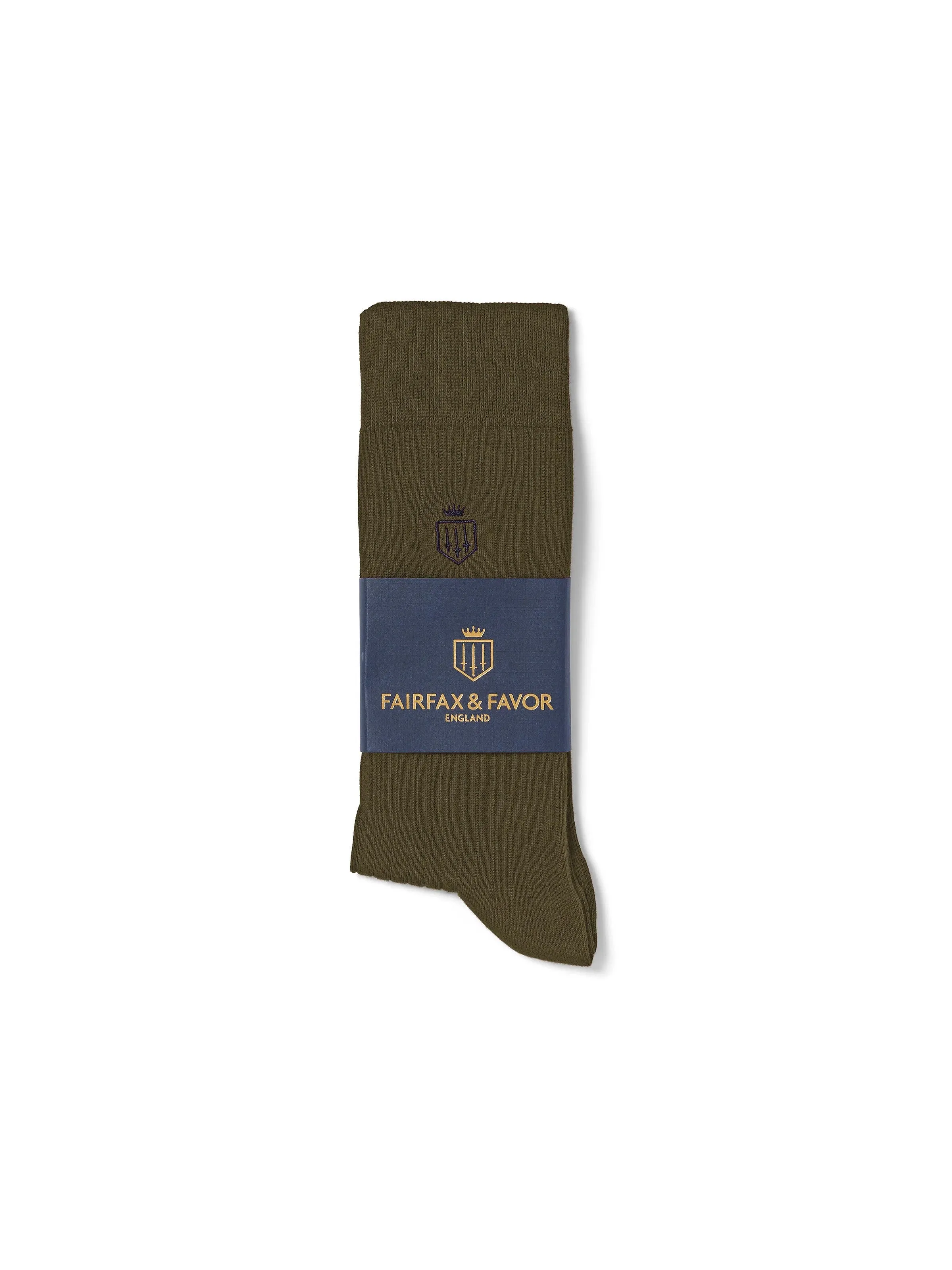 Signature Men's Sock - Olive