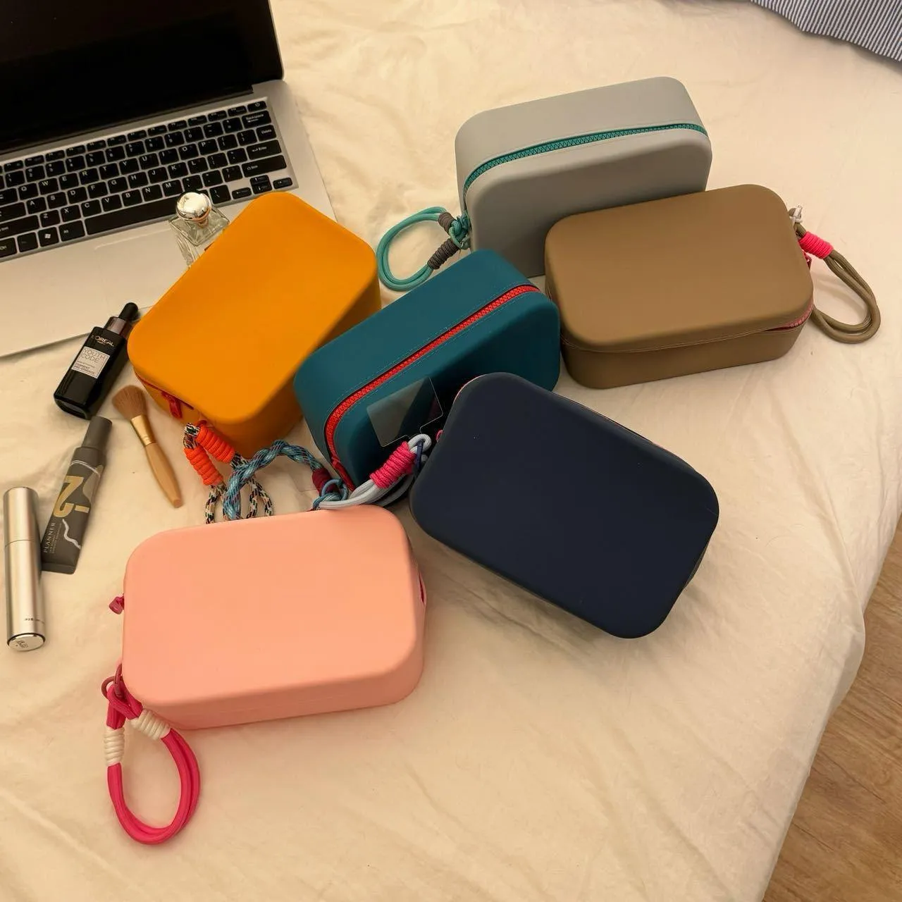 Silicone Cosmetic Bag Large Capacity Waterproof