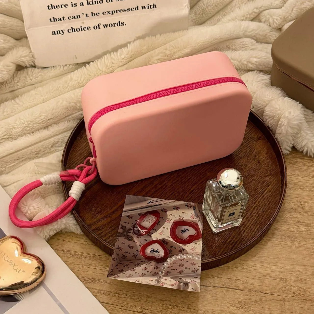 Silicone Cosmetic Bag Large Capacity Waterproof