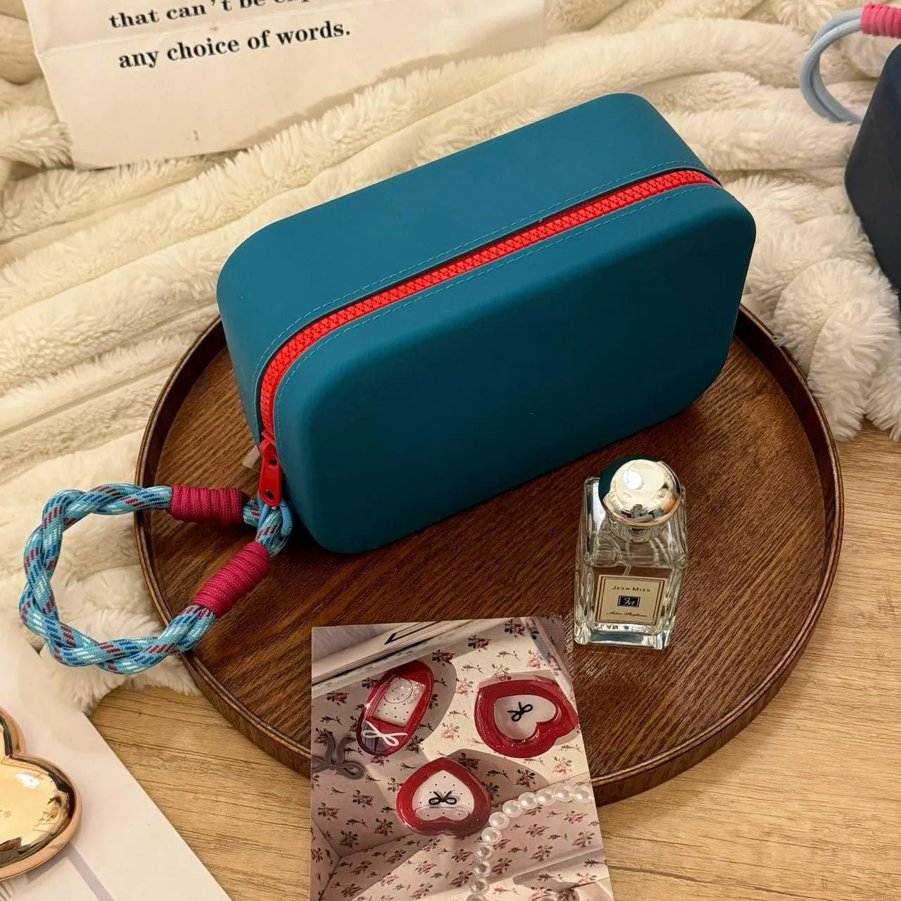 Silicone Cosmetic Bag Large Capacity Waterproof