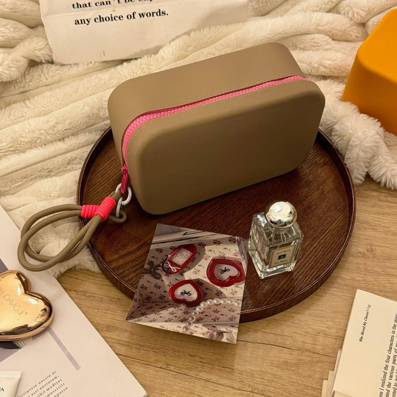 Silicone Cosmetic Bag Large Capacity Waterproof