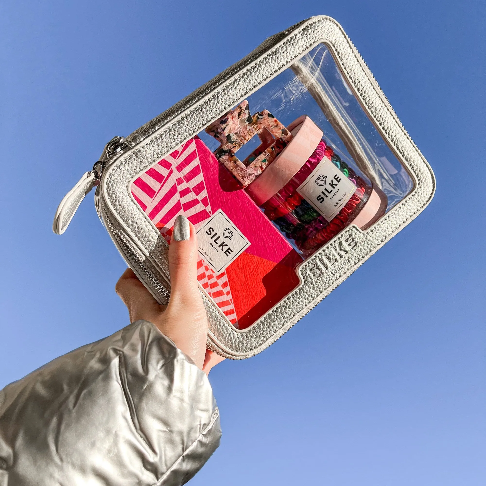 SILKE Clear Makeup Bag - Bundle..