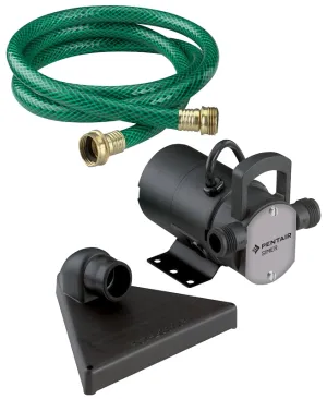Simer M40P Portable Utility Pump, 115 V, 0.0833 hp, 350 gph, Thermoplastic :EA: QUANTITY: 1
