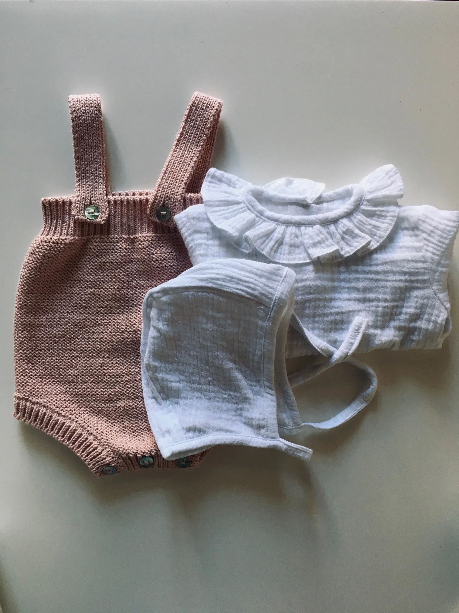 Simple knitted overalls - made by order