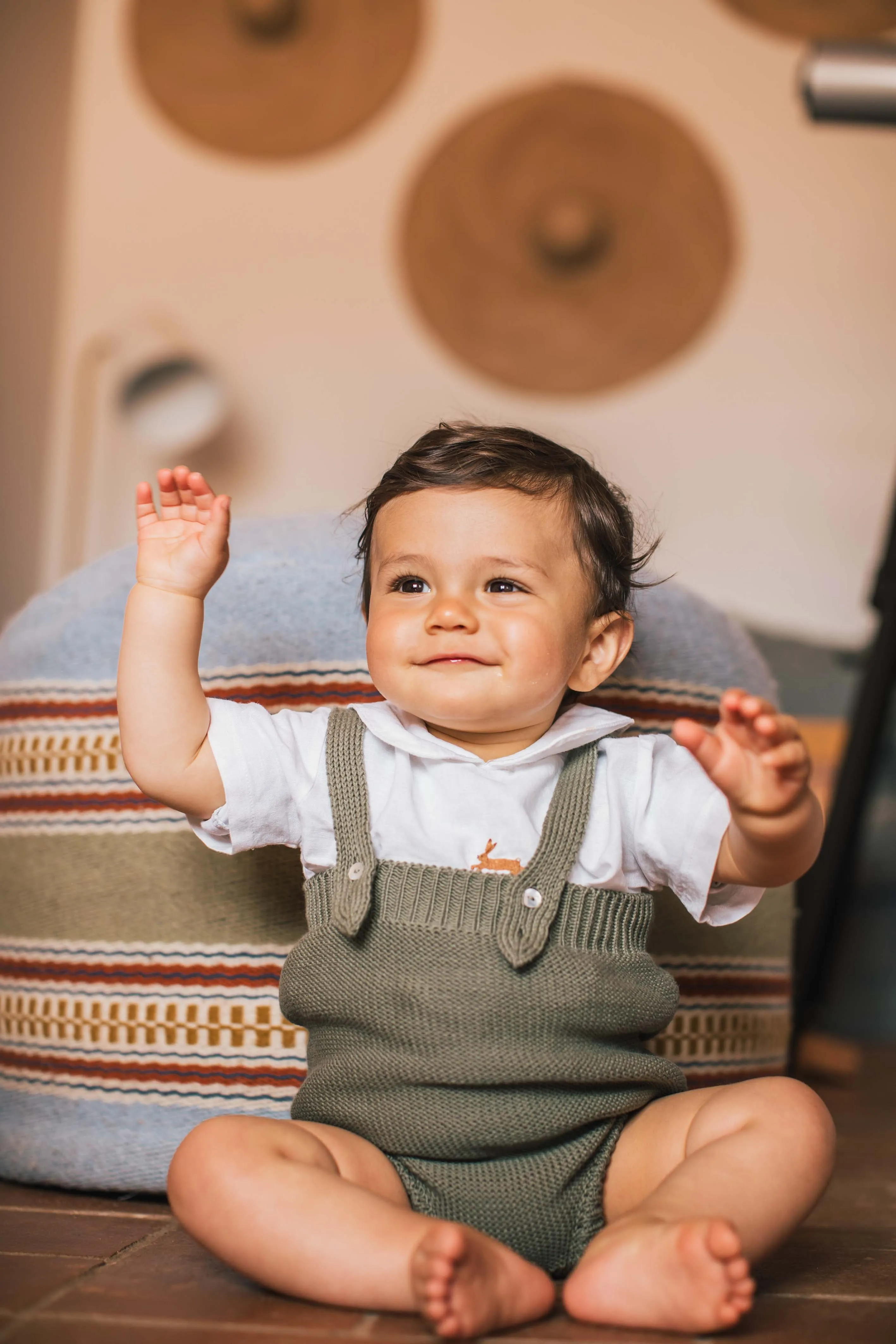 Simple knitted overalls - made by order