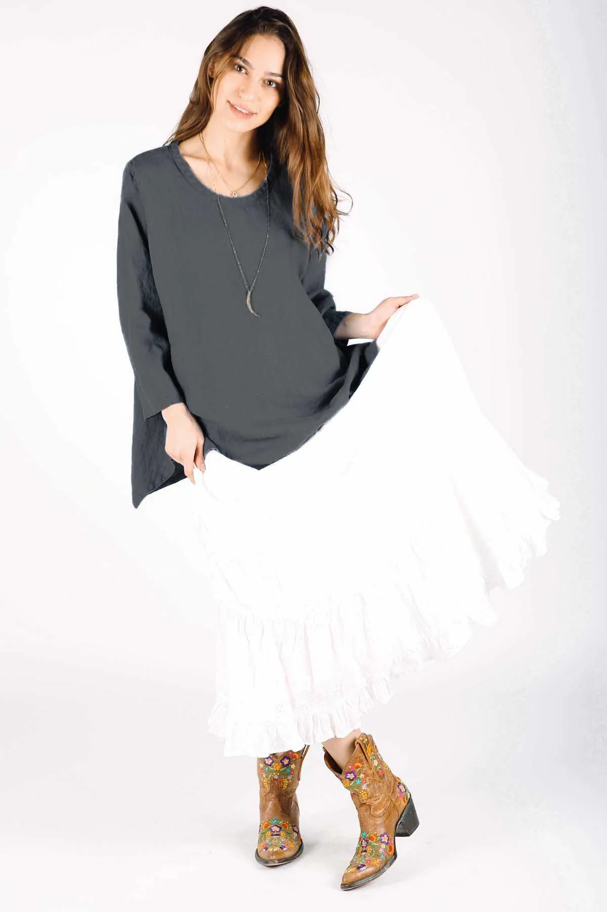 Simple Top, Linen