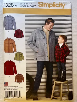 Simplicity 1328 CUT Men's Wear Size L