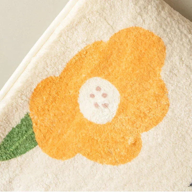 SINOTAO  -  Fluffy Soft Luxurious Carpet Girl Bedside Thickened Bedroom Nonslip Carpets Bedside Sofa Coffee Table Waterproof Antifouling Rug