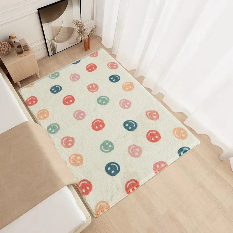 SINOTAO  -  Fluffy Soft Luxurious Carpet Girl Bedside Thickened Bedroom Nonslip Carpets Bedside Sofa Coffee Table Waterproof Antifouling Rug