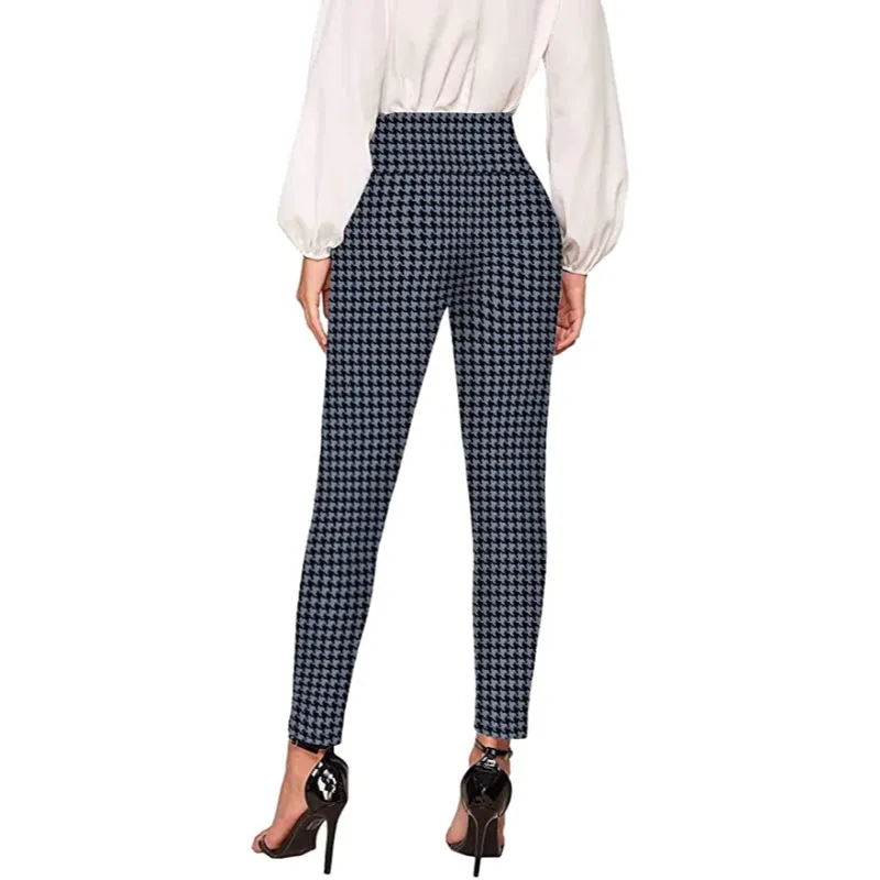 Skinny Print Trousers For Women