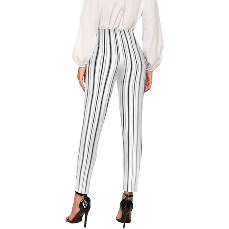 Skinny Print Trousers For Women