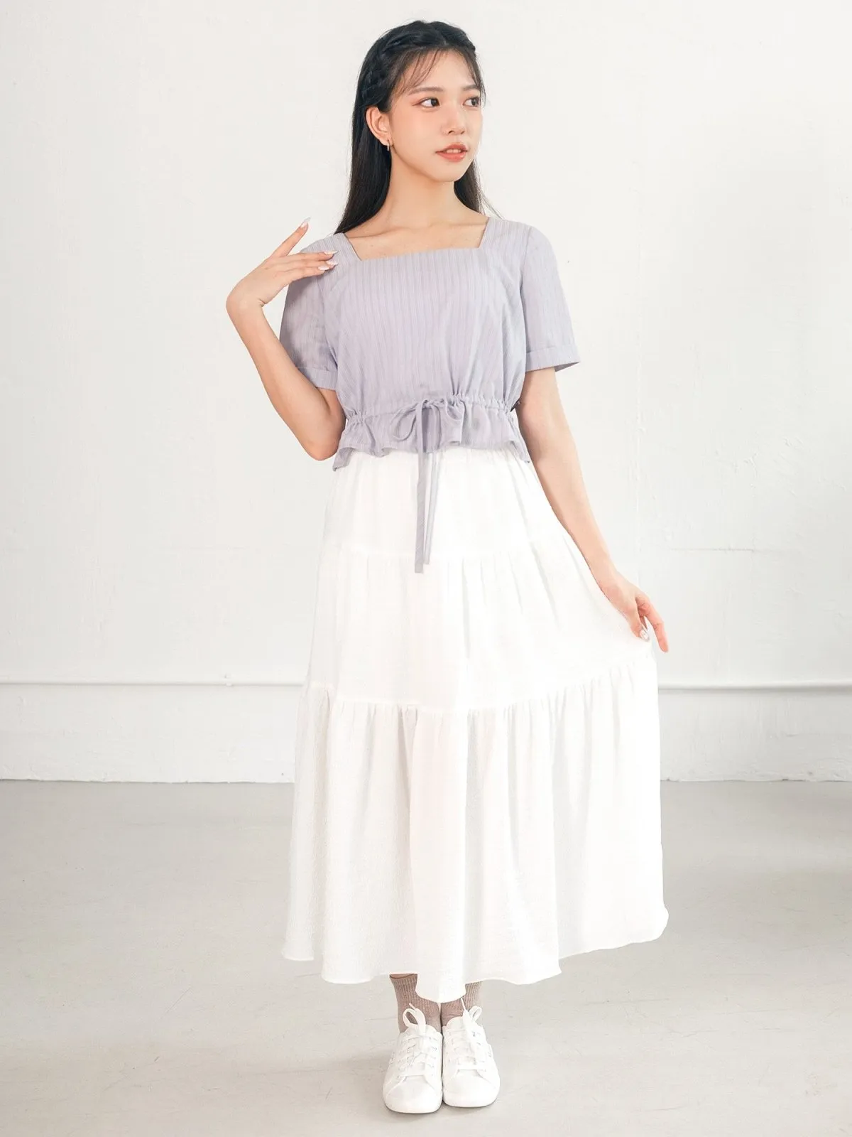 Sky Short Sleeve Top*