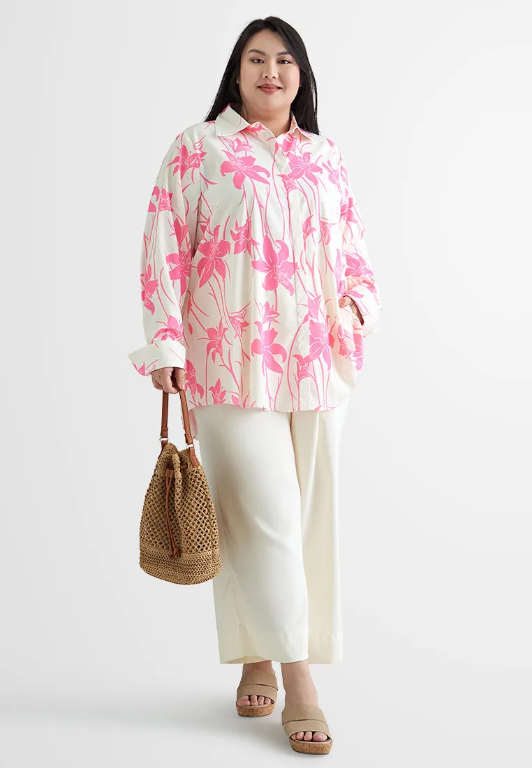 Skye Tropical Escape Wide Leg Pants