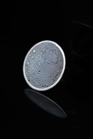 Sleek And Fashionable Silver Hand Ring