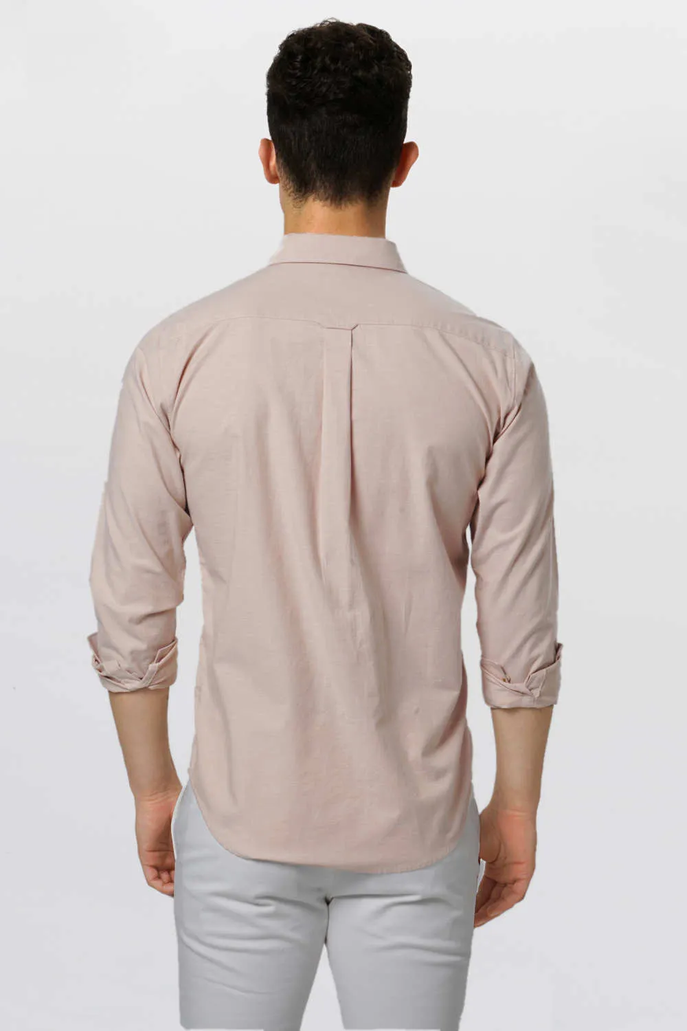 Slim Fit Chambray Shirt