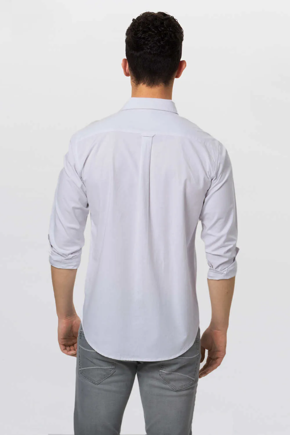 Slim Fit Chambray Shirt