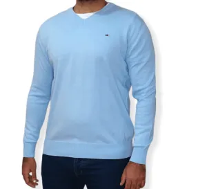 [Slim Fit] Men TH Pullover - Baby Blue