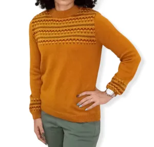 [slim-fit] Women Pullover - Orange