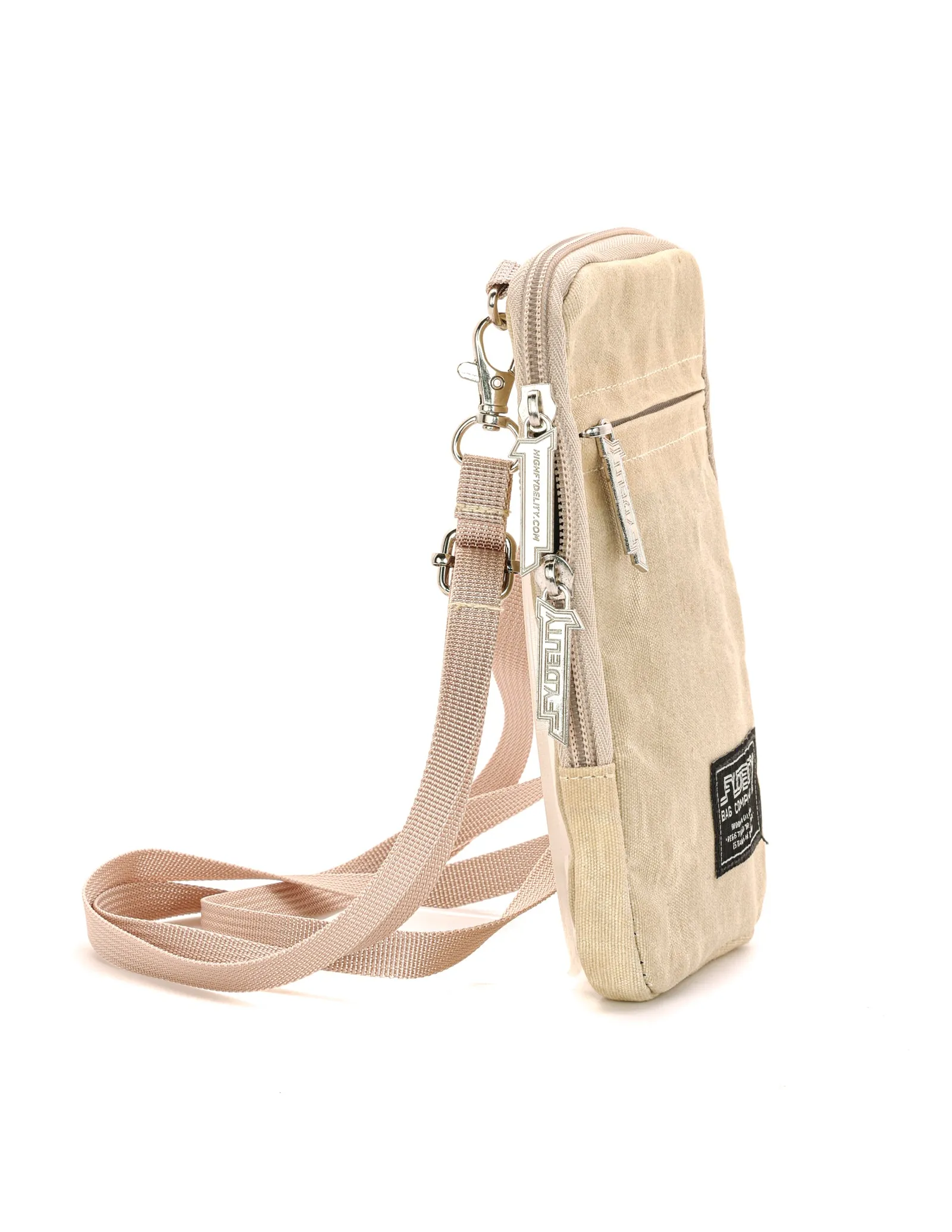 Slim Shady Bag | Crossbody | Waxed Cotton Bone