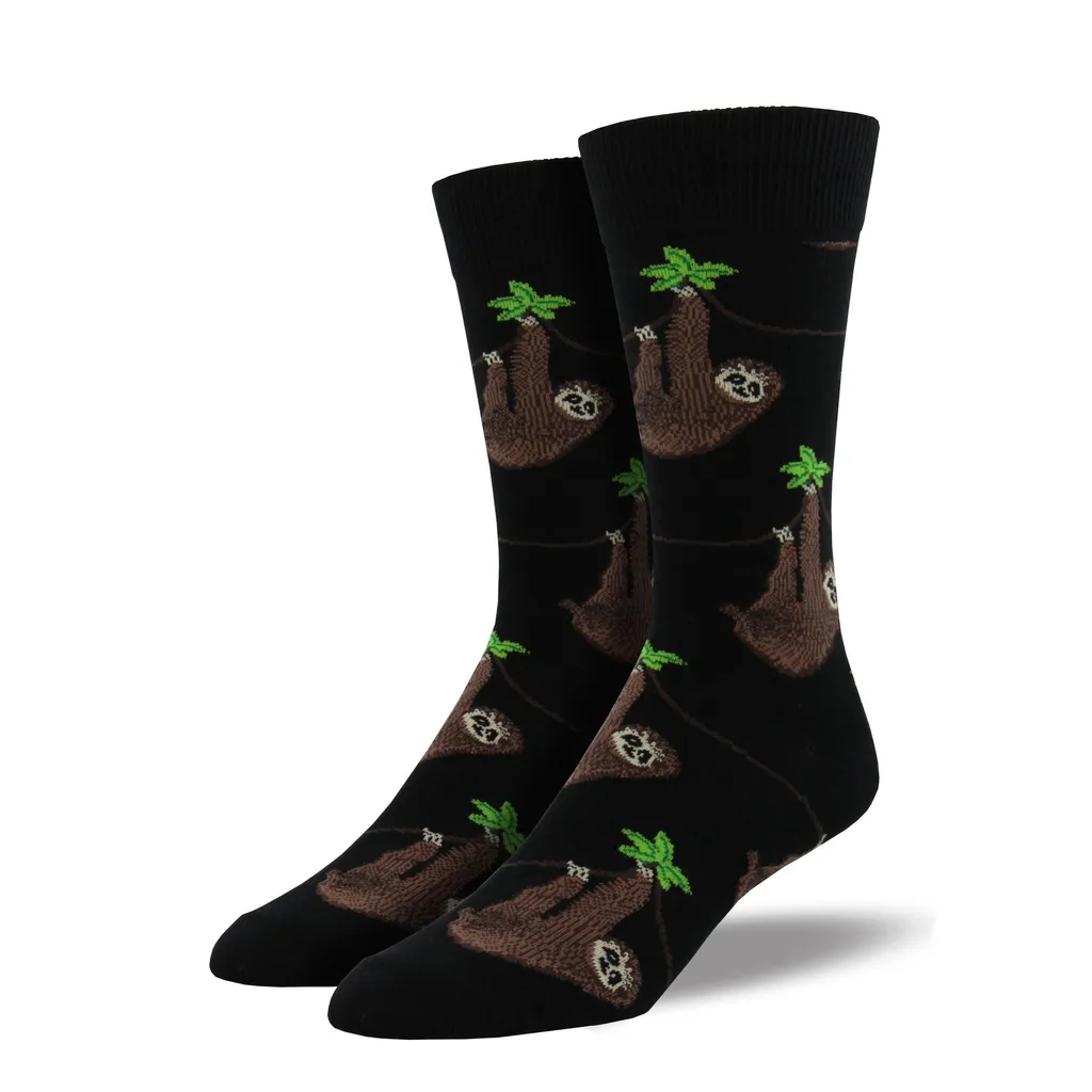Sloth Crew Socks - Mens