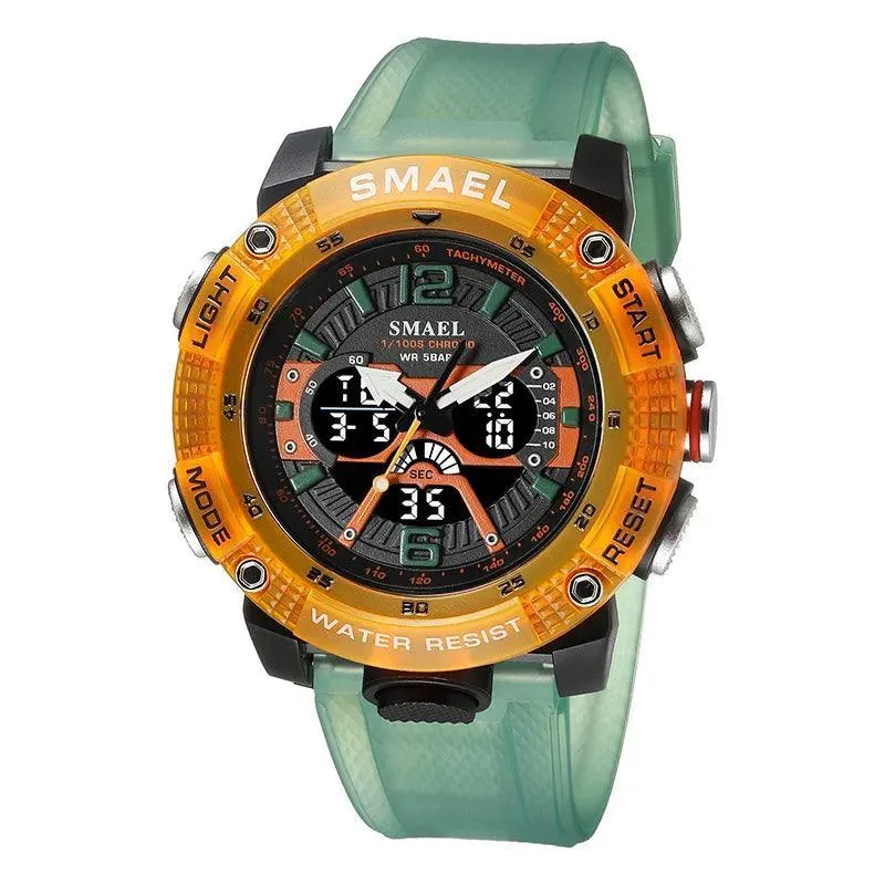 SMAEL Waterproof Chronograph Sport Watch: Durable Outdoor Timepiece