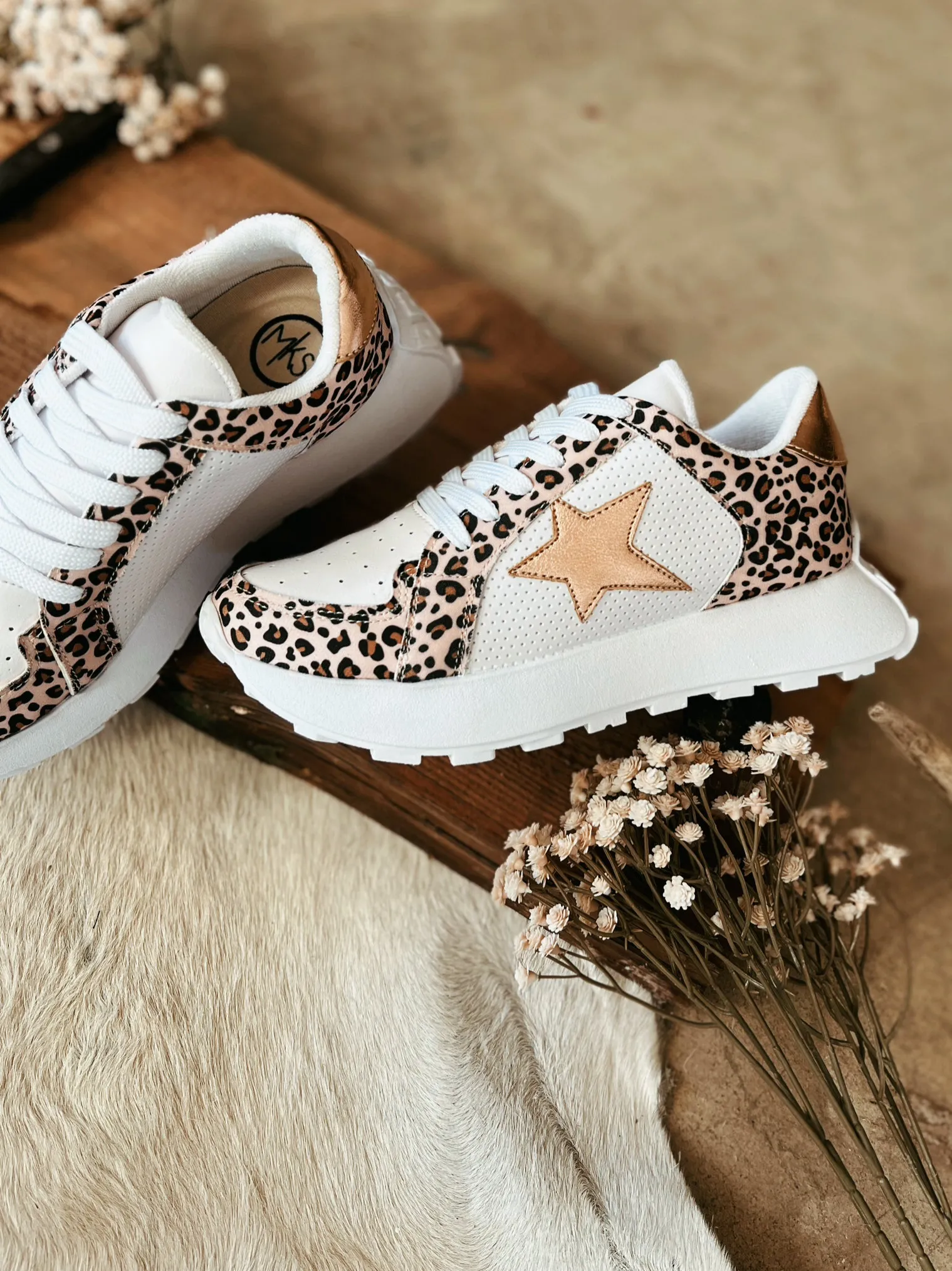 Smith Leopard Sneakers