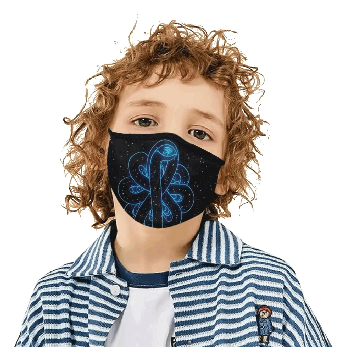 SNAKE OF CREATION WADJET Mouth Mask in One Piece (2 Filters Included)