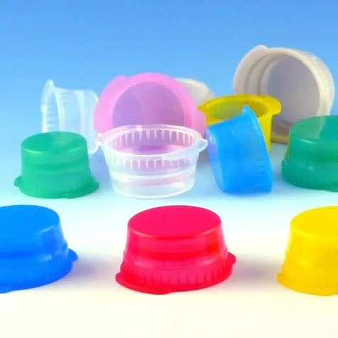 Snap Caps with Two Thumb Tabs - For 13mm Tubes, Vacuum and Test Tubes